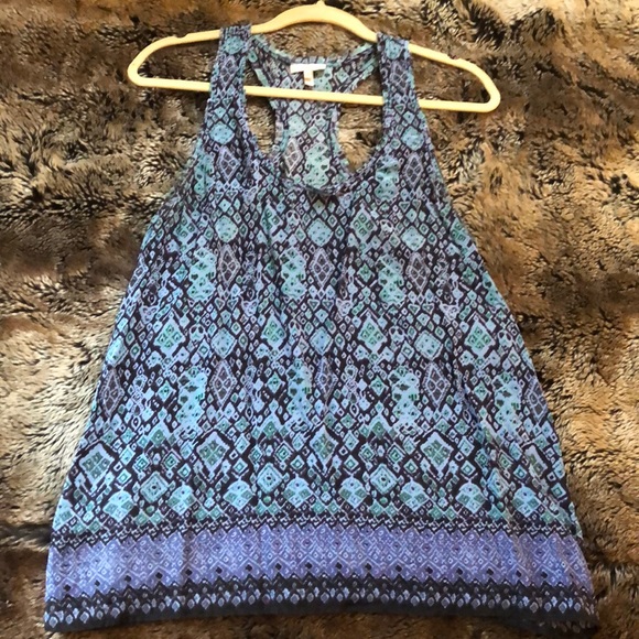 Joie Blue Silk Top size M - Picture 1 of 2